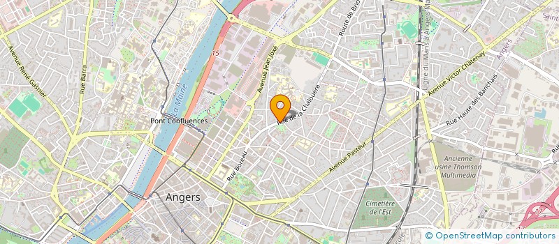 localisation de l'entreprise LA BARAK A à ANGERS