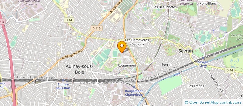 localisation de l'entreprise LA BARAKA à SEVRAN