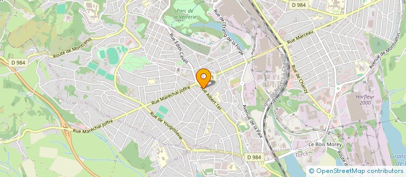 localisation de l'entreprise LA BARAKA à LE CREUSOT