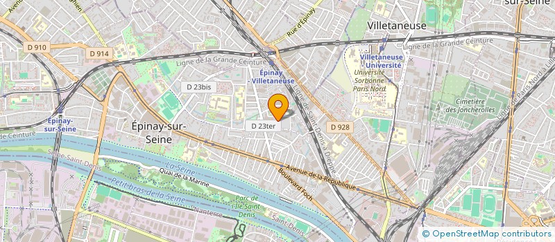 localisation de l'entreprise LA BARAKA à EPINAY-SUR-SEINE
