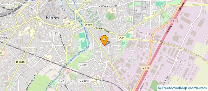 localisation de l'entreprise LA BARAKA à CHARTRES