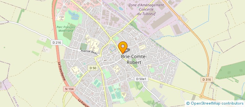 localisation de l'entreprise LA BARAKA à BRIE-COMTE-ROBERT