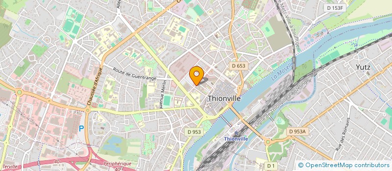 localisation de l'entreprise LA BARAKA FRITES  THIONVILLE