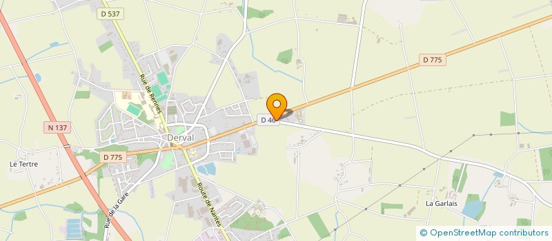localisation de l'entreprise LA BARAKATOUS à DERVAL