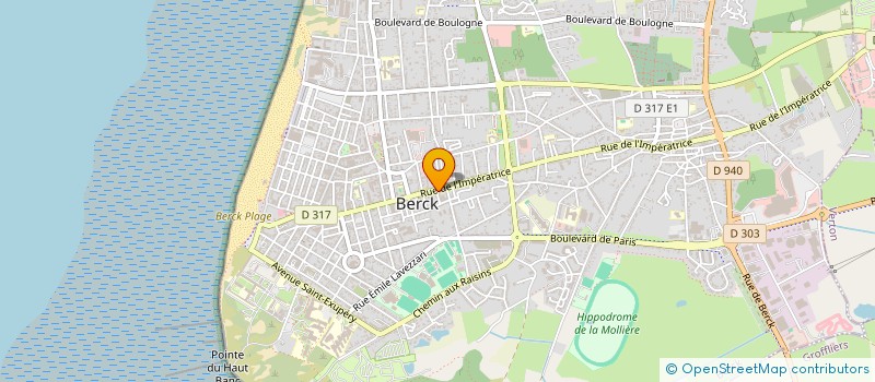 localisation de l'entreprise LA BARAQUE A PIZZAS à BERCK