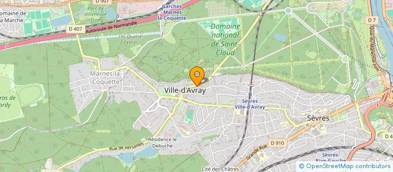 localisation de l'entreprise LA BARATTE GOURMANDE à VILLE-D'AVRAY