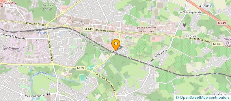 localisation de l'entreprise LA BARBADE  PORNIC