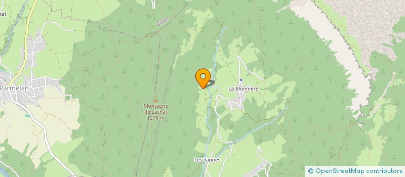 localisation de l'entreprise LA BARBANERE  DINGY-SAINT-CLAIR