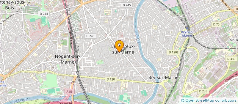 localisation de l'entreprise LA BARBASTELLE à LE PERREUX SUR MARNE