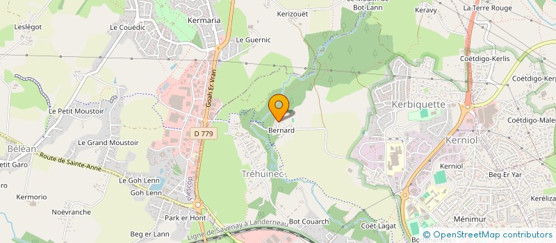 localisation de l'entreprise LA BARBASTELLE à VANNES