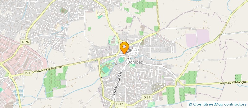 localisation de l'entreprise LA BARBER SHOP  BOMPAS