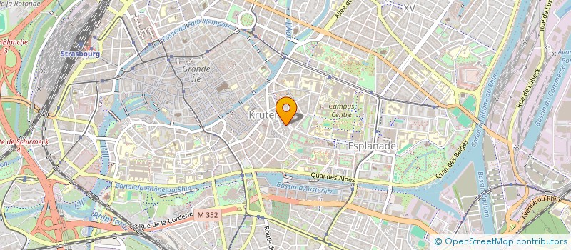 localisation de l'entreprise LA BARBERIA à STRASBOURG