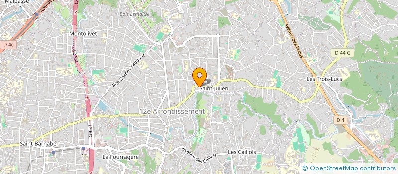localisation de l'entreprise LA BARCAGICIENNE à MARSEILLE