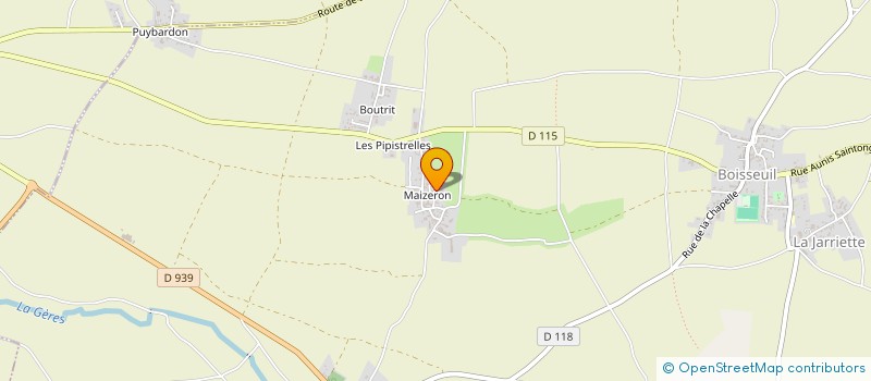 localisation de l'entreprise LA BARDO à SAINT-MARD