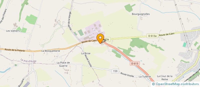 localisation de l'entreprise LA BARILLIERE  SAINT-DESIR