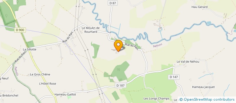 localisation de l'entreprise LA BARONNIE à NEHOU