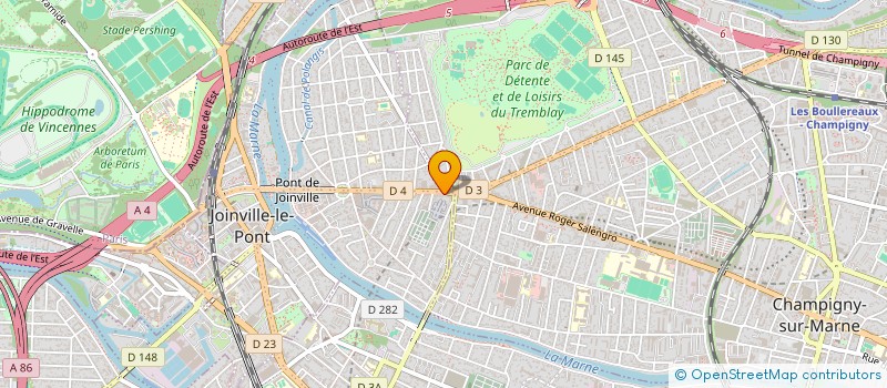 localisation de l'entreprise LA BARONNIE à JOINVILLE-LE-PONT