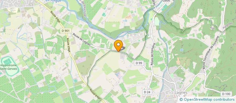 localisation de l'entreprise LA BARQUE  L'ISLE-SUR-LA-SORGUE