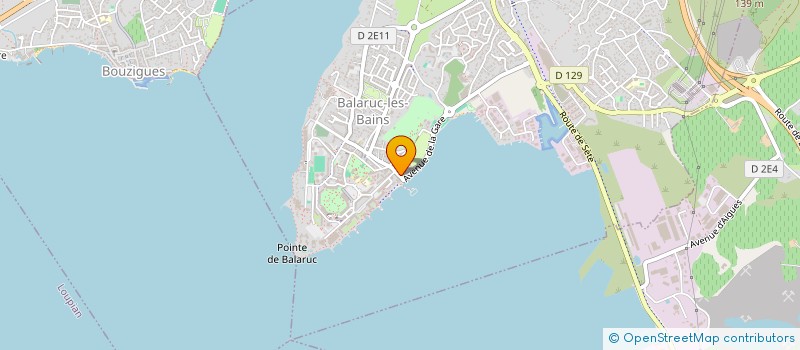 localisation de l'entreprise LA BARQUE A LA MER à BALARUC-LES-BAINS