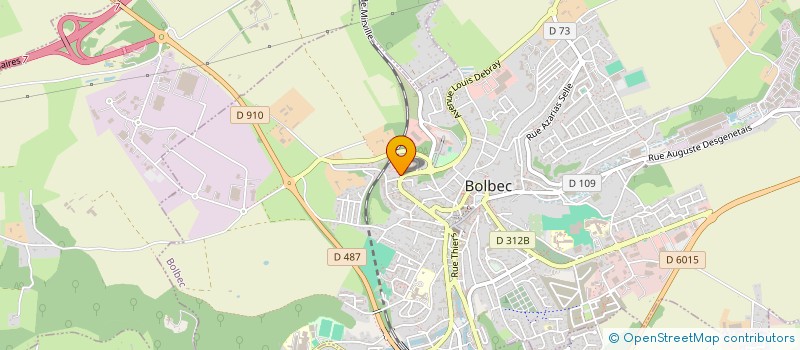 localisation de l'entreprise LA BARRIQUE  BOLBEC