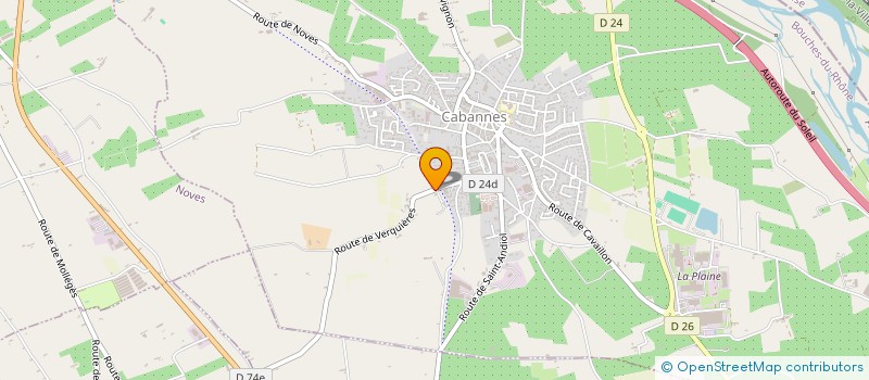 localisation de l'entreprise LA BARTHOLETTE à CABANNES
