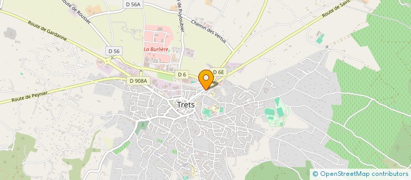 localisation de l'entreprise LA BARVINTIANE à TRETS