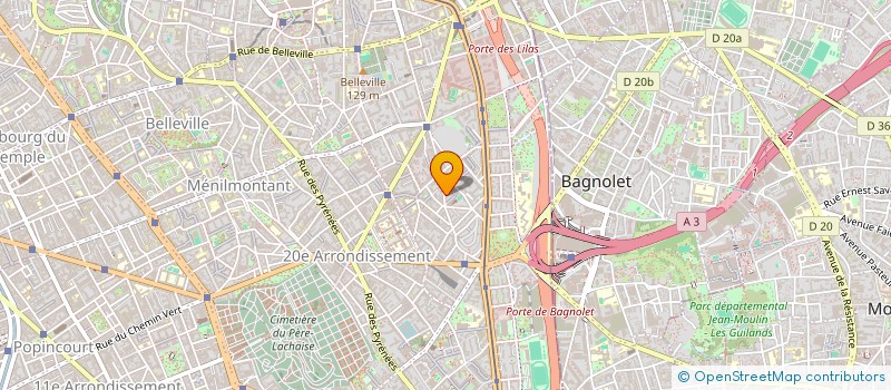 localisation de l'entreprise LA-BAS  PARIS