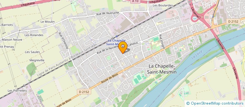 localisation de l'entreprise LA BASE à LA CHAPELLE-SAINT-MESMIN
