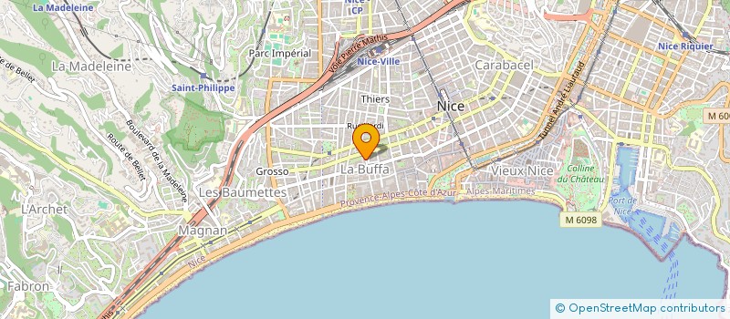 localisation de l'entreprise LA BASE BAKERY  NICE