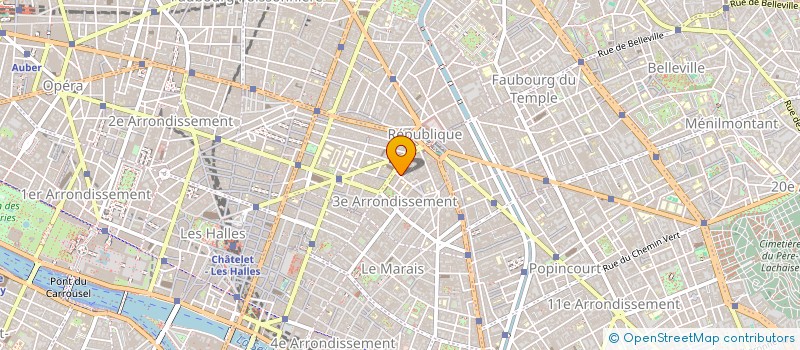 localisation de l'entreprise LA BASE. ICONOGRAPHIC STUDIO  PARIS