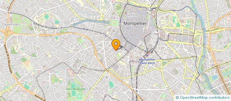 localisation de l'entreprise LA BASE MONTPELLIER BASE D'ACTION SOCIALE ET ECOLOGIQUE à MONTPELLIER