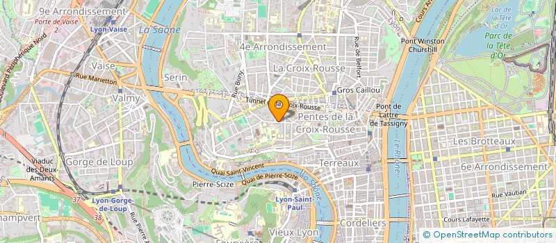 localisation de l'entreprise LA BASSE COUR à LYON