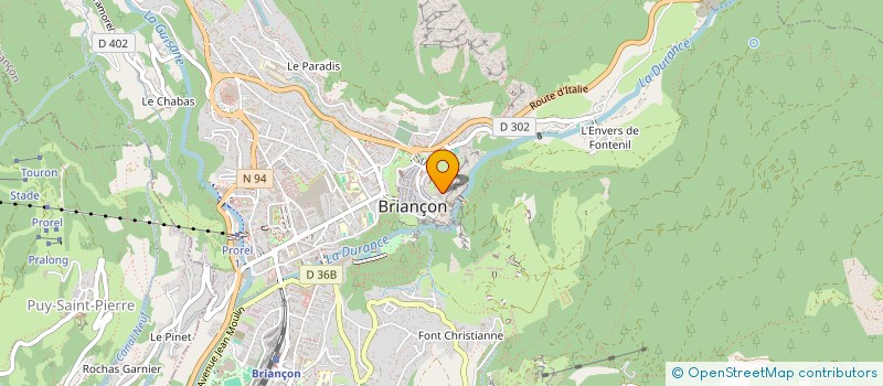 localisation de l'entreprise LA BASSE COUR à BRIANCON