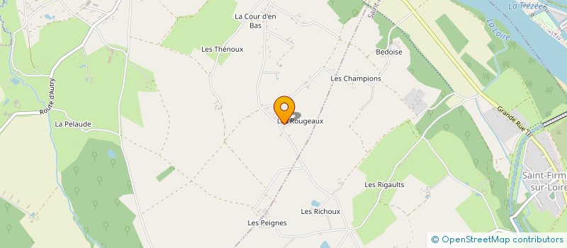 localisation de l'entreprise LA BASSE COURRE à SAINT-BRISSON-SUR-LOIRE