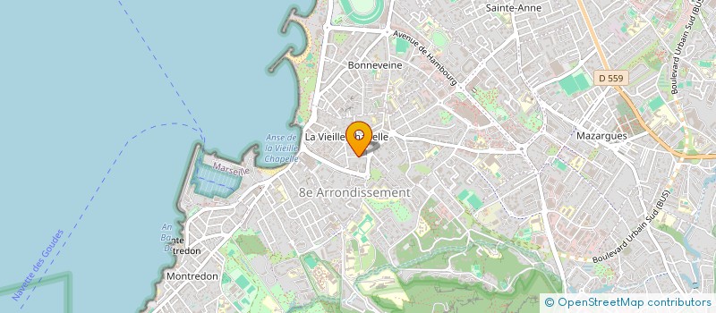 localisation de l'entreprise LA BASTIDE à MARSEILLE