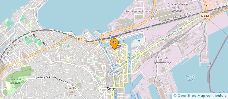 localisation de l'entreprise LA BASTIDE  SETE