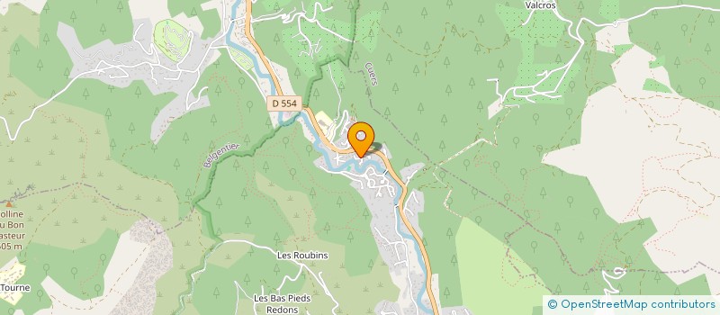 localisation de l'entreprise LA BASTIDE à SOLLIES-TOUCAS