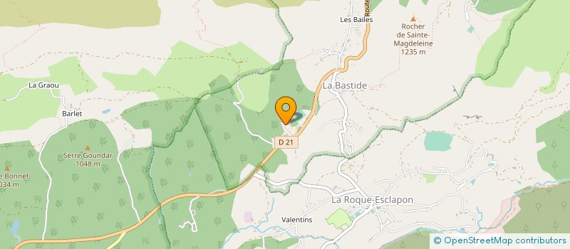 localisation de l'entreprise LA BASTIDE à LA BASTIDE
