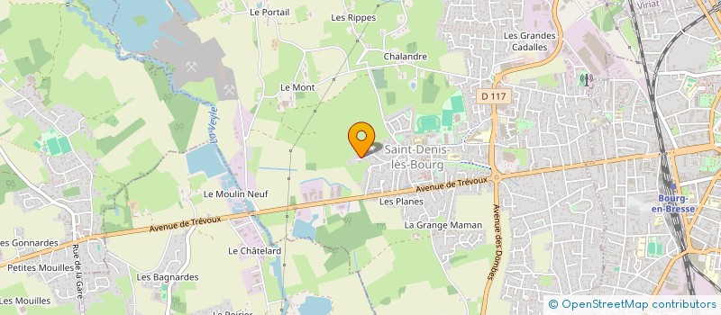localisation de l'entreprise LA BASTIDE à SAINT-DENIS-LES-BOURG