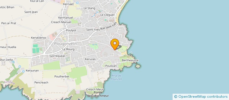 localisation de l'entreprise LA BASTIDE  PLOUGONVELIN
