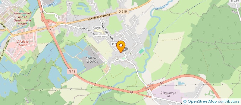 localisation de l'entreprise LA BASTIDE D'AUGUSTINE  LURE