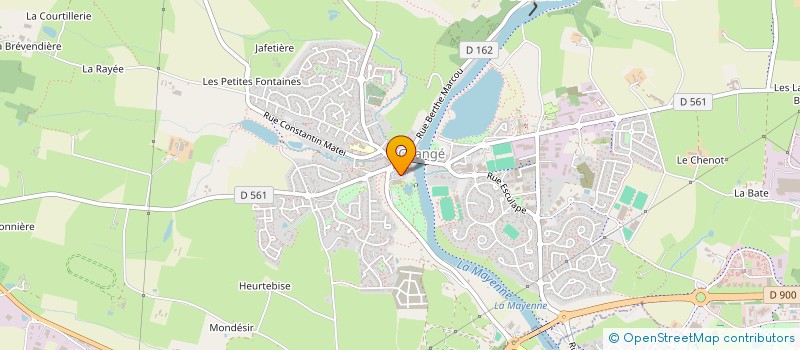 localisation de l'entreprise LA BASTIDE D'ELVA  CHANGE