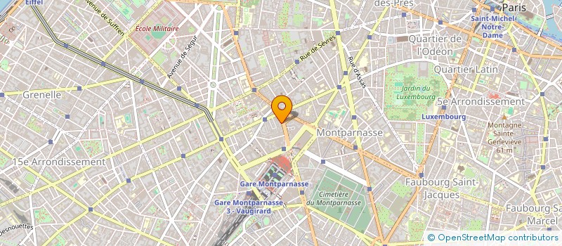 localisation de l'entreprise LA BASTIDE DE CORRENS  PARIS