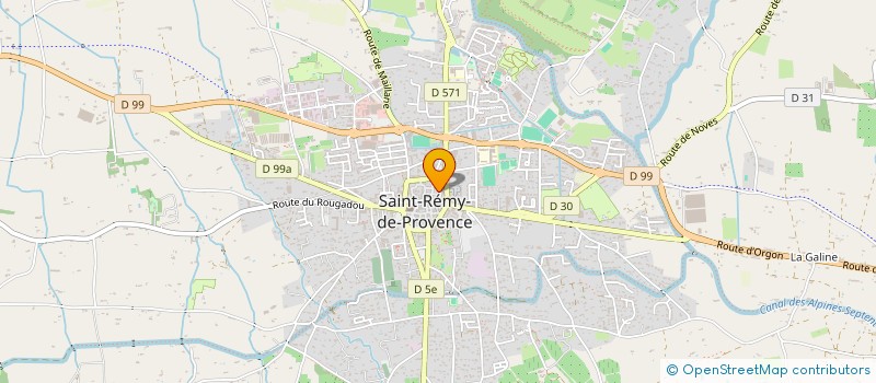 localisation de l'entreprise LA BASTIDE DE MARIE  SAINT-REMY-DE-PROVENCE