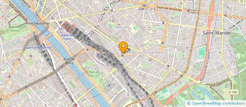 localisation de l'entreprise LA BASTIDE DES EMBELLIES  PARIS