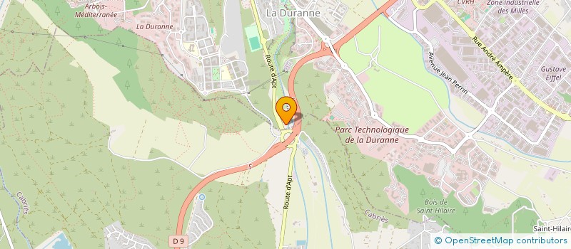 localisation de l'entreprise LA BASTIDE DES REVES  AIX-EN-PROVENCE