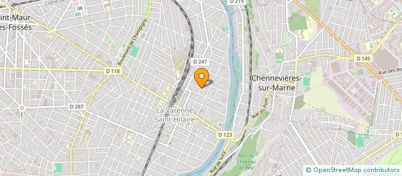 localisation de l'entreprise LA BASTIDE DU CANTON à SAINT-MAUR-DES-FOSSES