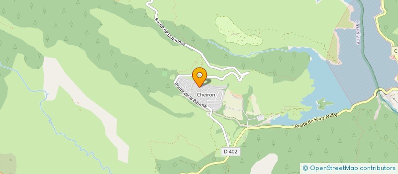 localisation de l'entreprise LA BASTIDE DU JABRON à PEYROULES