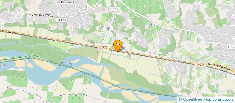 localisation de l'entreprise LA BASTIDE DU ROCHER DE MALAN  PUGET