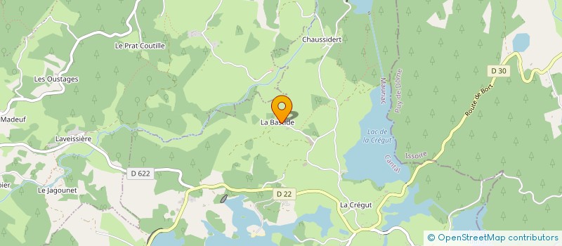 localisation de l'entreprise LA BASTIDE ENERGIE à TREMOUILLE
